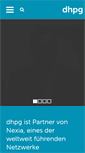 Mobile Screenshot of dhpg.de